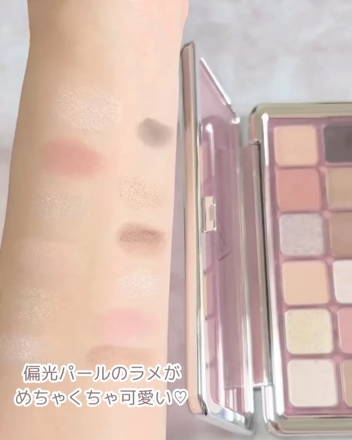 3CE ニューテイク アイシャドウパレット/3CE/アイシャドウパレットを使ったクチコミ（3枚目）