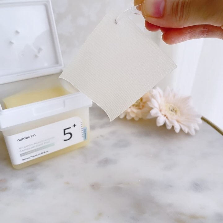 5番 白玉グルタチオンＣ美容液/numbuzin/美容液を使ったクチコミ（3枚目）