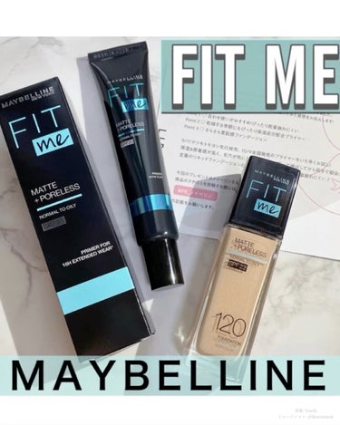 フィットミー リキッドファンデーション R/MAYBELLINE NEW YORK/リキッドファンデーションを使ったクチコミ（1枚目）