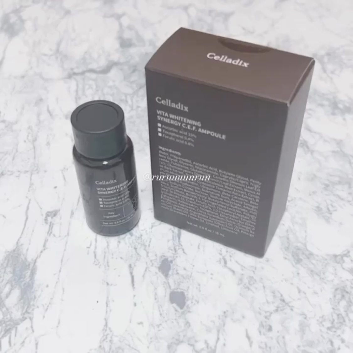 ビタホワイトニングシナジーC.E.F.アンプル/Celladix/美容液を使ったクチコミ（3枚目）