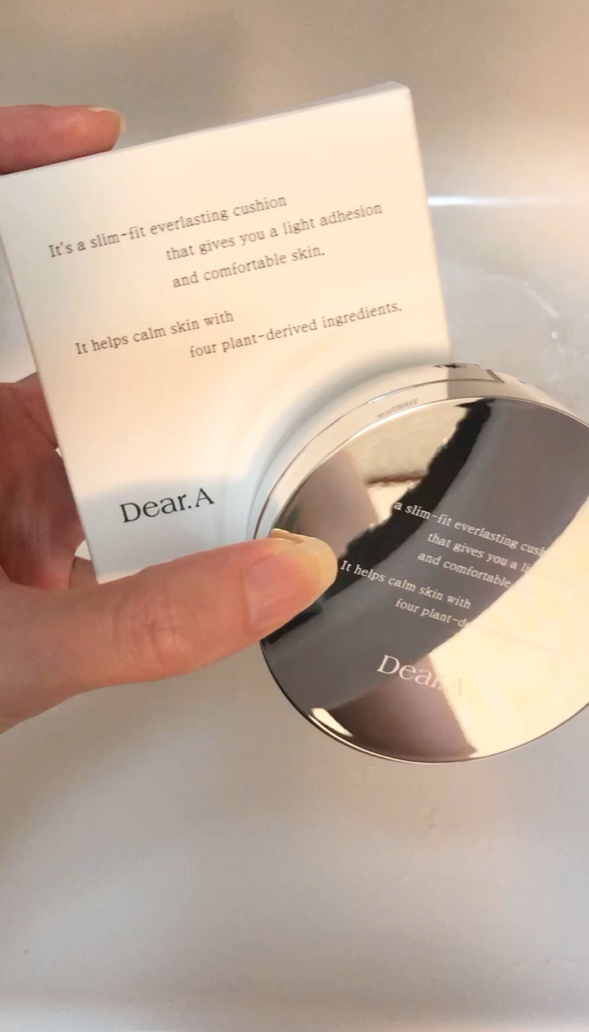 スリムフィット エバーラスティング クッション/Dear.A/クッションファンデーションの人気ショート動画