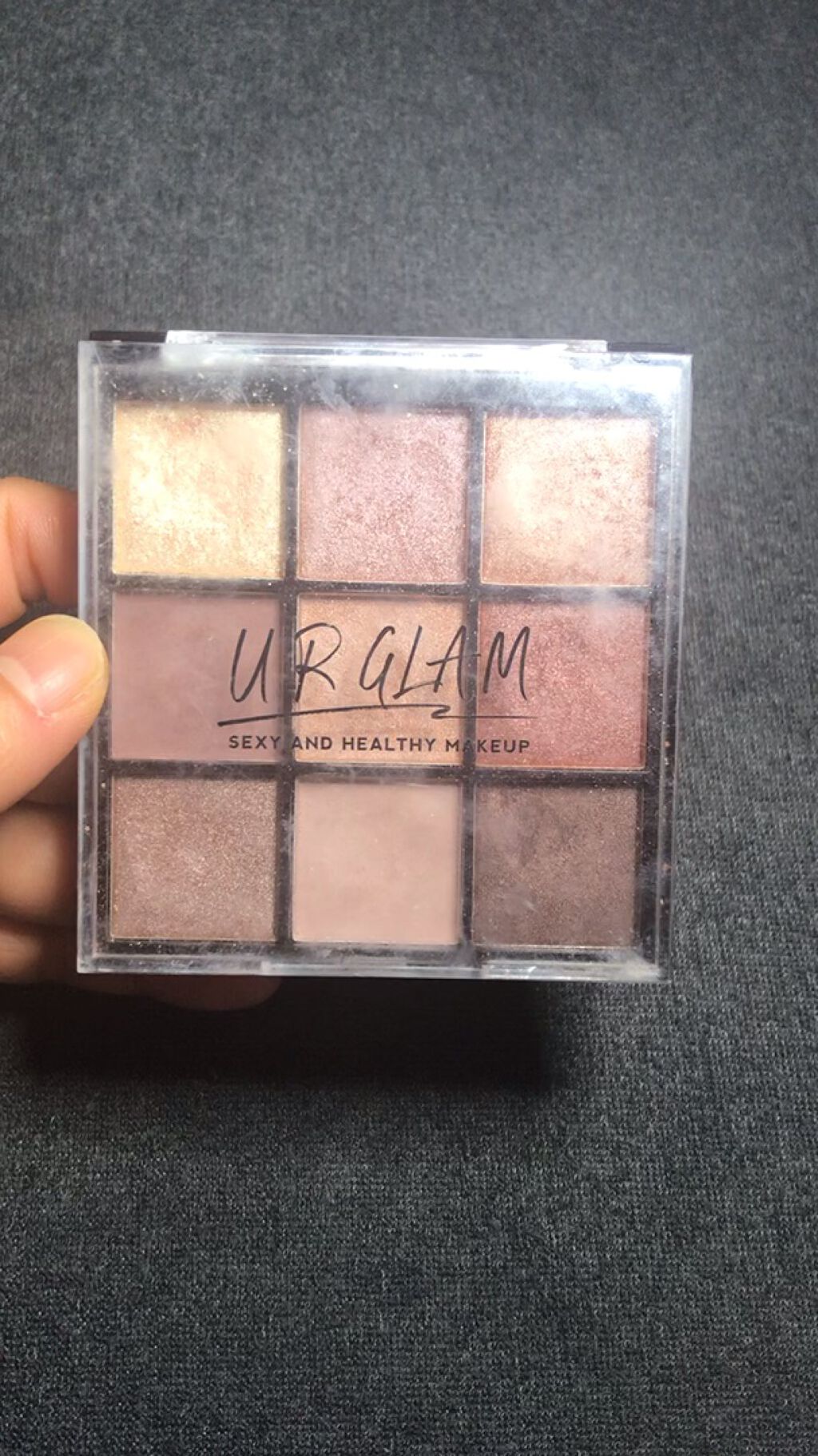 UR GLAM　BLOOMING EYE COLOR PALETTE/U R GLAM/アイシャドウパレットを使ったクチコミ（1枚目）
