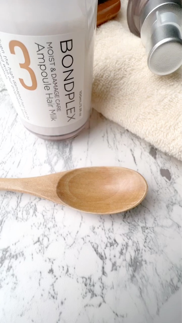 モイスト＆ダメージケア プレヘアトリートメント/ボンドプレックス/洗い流すヘアトリートメントの動画クチコミ5つ目