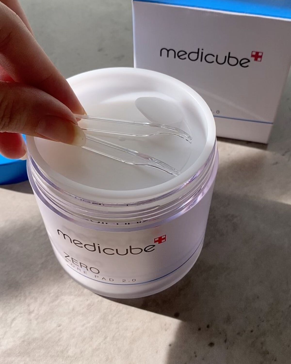 ゼロ毛穴パッド 2.0/MEDICUBE/トナーパッドを使ったクチコミ（3枚目）