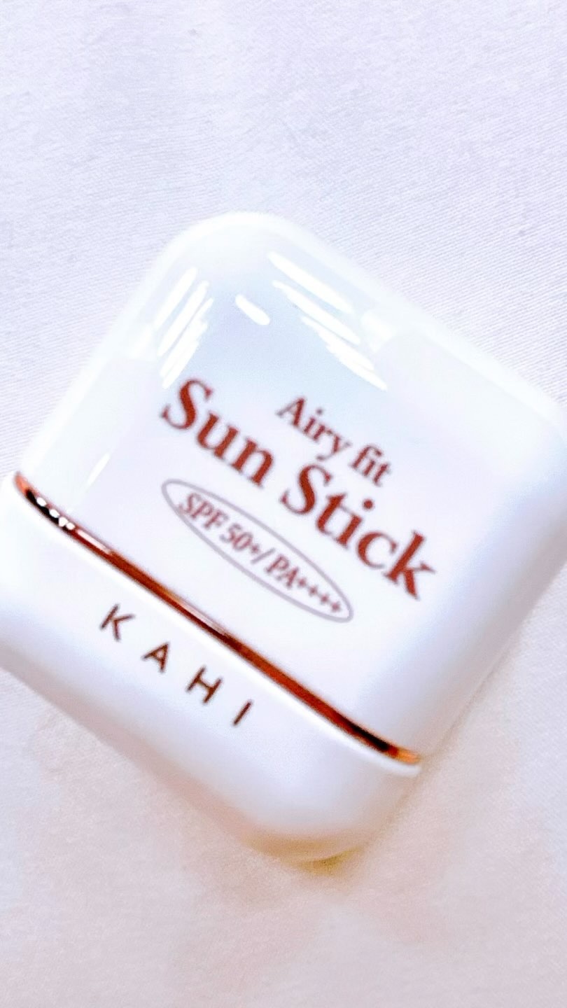 エアリーフィットサンスティック/KAHI/日焼け止めスティックを使ったクチコミ（1枚目）