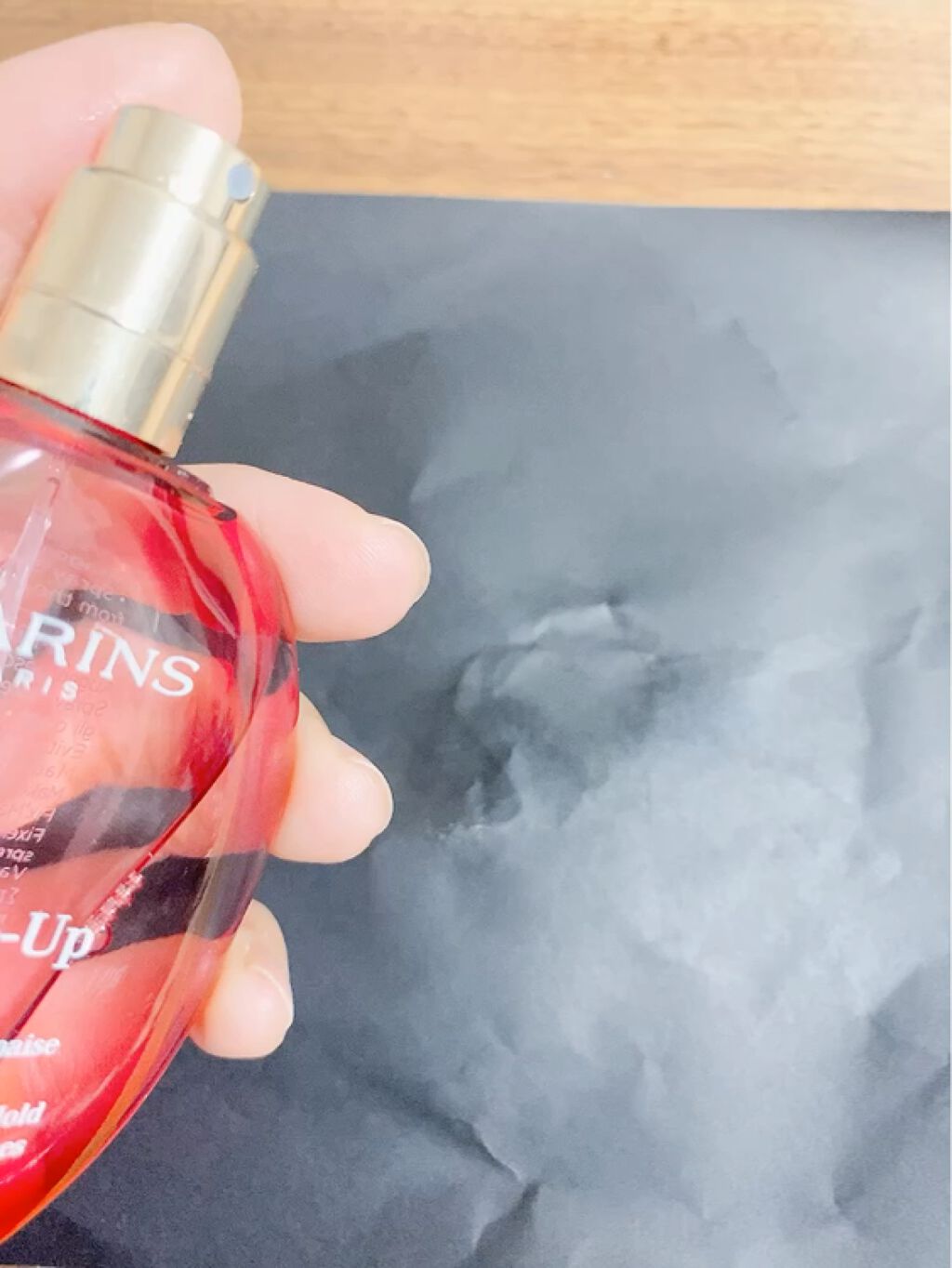 フィックス メイクアップ/CLARINS/ミスト状化粧水を使ったクチコミ（3枚目）