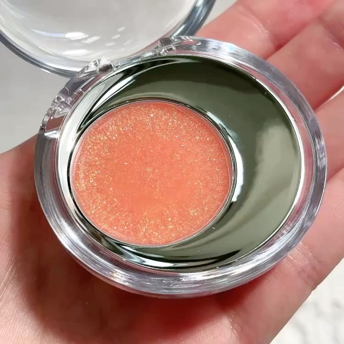 メルティングムードリップ&チーク/moonshot/ジェル・クリームチークを使ったクチコミ（2枚目）