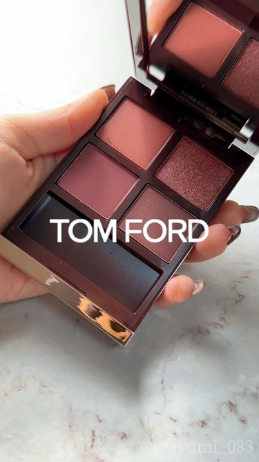 アイ カラー クォード/TOM FORD BEAUTY/アイシャドウパレットを使ったクチコミ（1枚目）