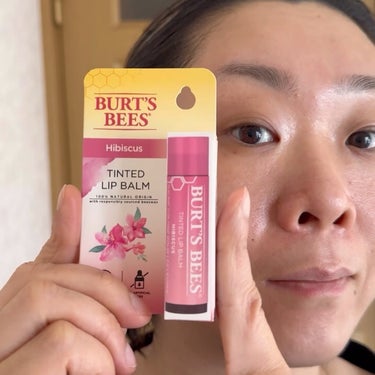 BURT'S BEES ティンテッド リップバームのクチコミ「バーツビーズ (burt’sbees) ティント リップバーム 4.25g 1200円くらい
.....」（3枚目）