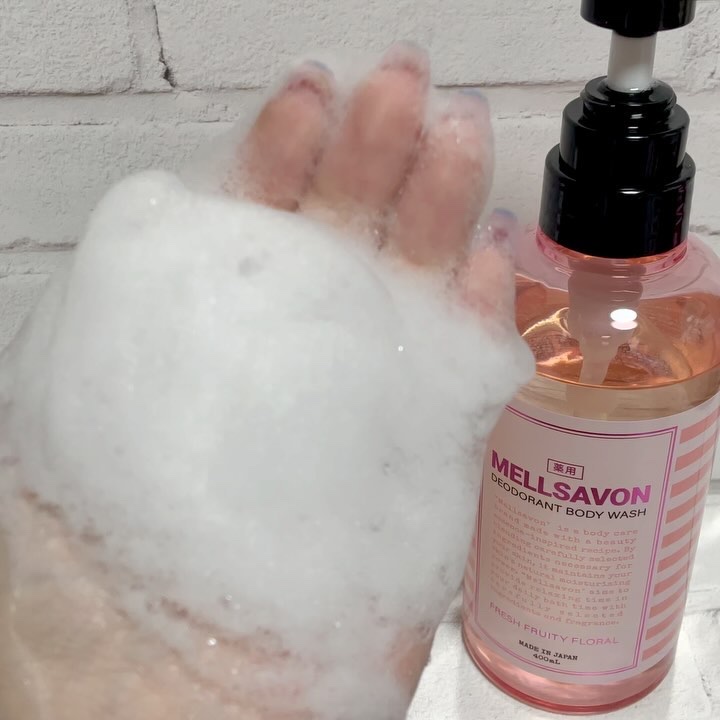 メルサボン デオドラントボディウォッシュ フレッシュフルーティーフローラル/Mellsavon/ボディソープの動画クチコミ1つ目