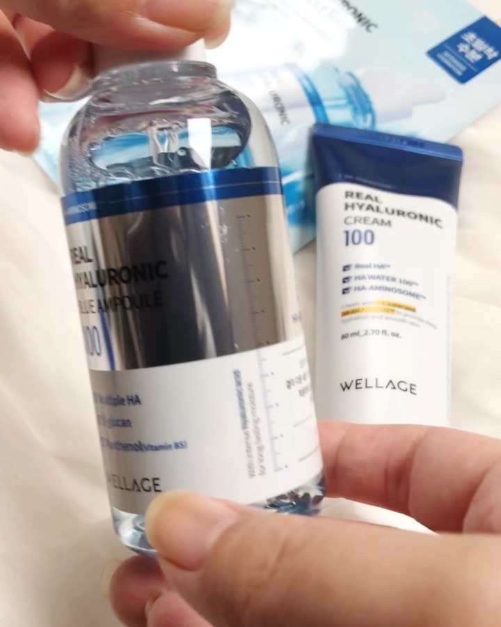 リアルヒアルロニックシートマスク /Wellage/シートマスク・パックの動画クチコミ4つ目