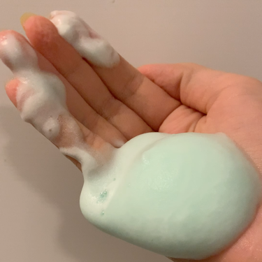 モッチスキン吸着泡洗顔FM(メロン)/MoccHi SKIN/泡洗顔を使ったクチコミ（2枚目）