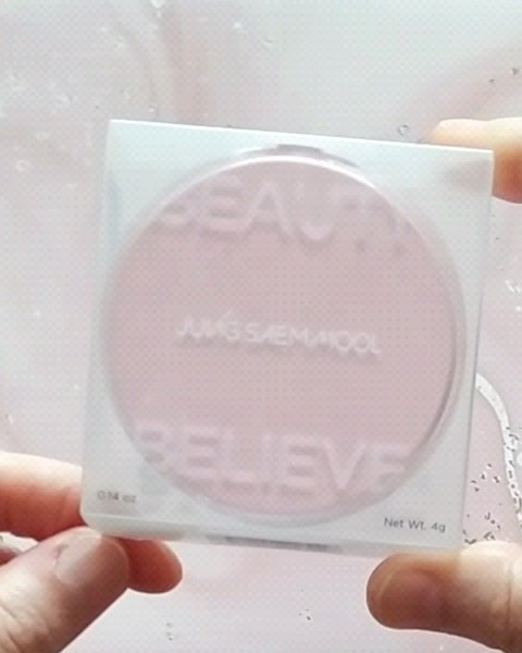 アーティストクッションブラッシュ/JUNG SAEM MOOL/リキッドチークを使ったクチコミ（1枚目）