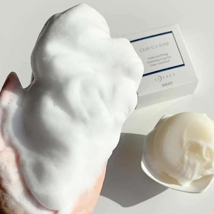 クレイC-Iソープ/イデアアクト/洗顔石鹸の動画クチコミ1つ目