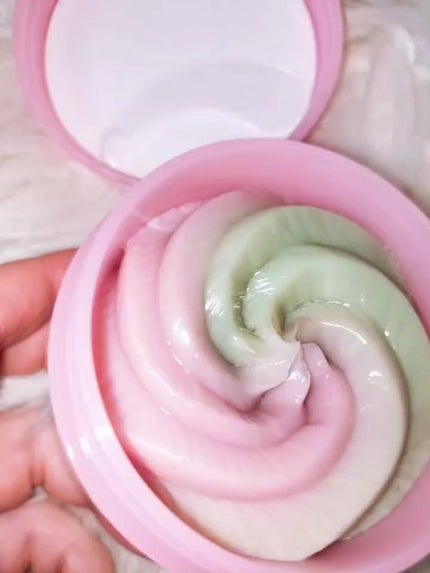 ピンクアロエメレンゲクレンザー/APRILSKIN/その他洗顔料を使ったクチコミ(3枚目)