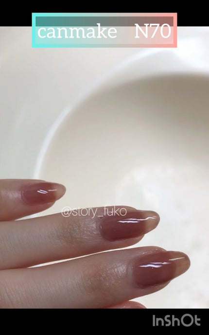 カラフルネイルズ/キャンメイク/マニキュアの人気ショート動画