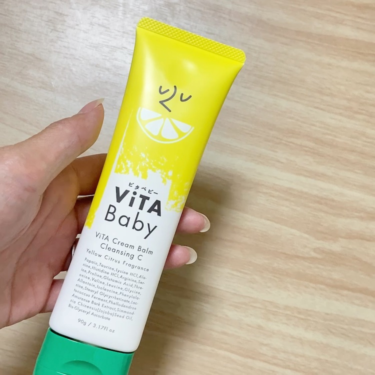 ViTAクリームバームクレンジングC/ViTABaby/クレンジングバームの動画クチコミ5つ目