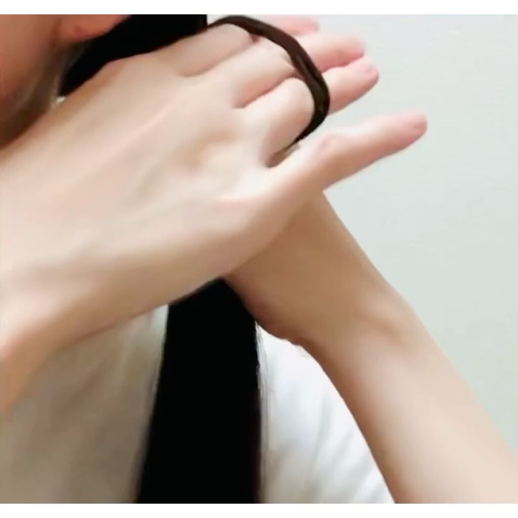 パイルリングゴム/DAISO/ヘアアクセサリーを使ったクチコミ（3枚目）