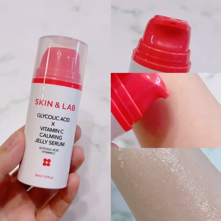 グリコール酸×ビタミンCカーミングクレンザー/SKIN&LAB/洗顔フォームの動画クチコミ1つ目