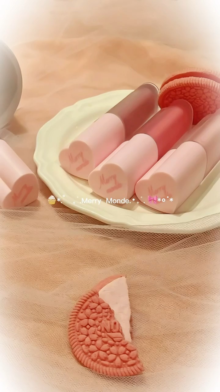 ミルクハートティントリップアンドチーク/Merrymonde/リップティントを使ったクチコミ（1枚目）