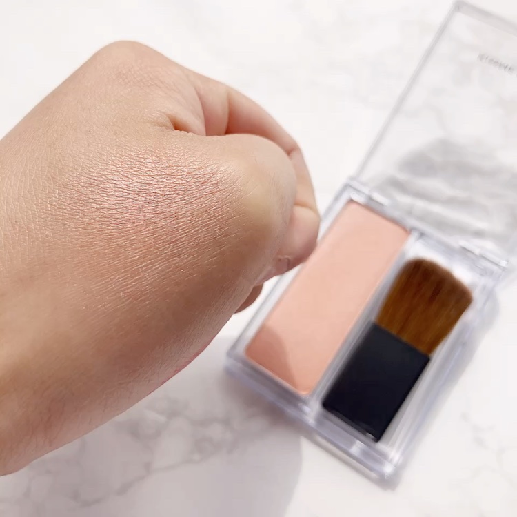 キスミー　フェルム　グロウインチーク　/キスミー/パウダーチークを使ったクチコミ（2枚目）