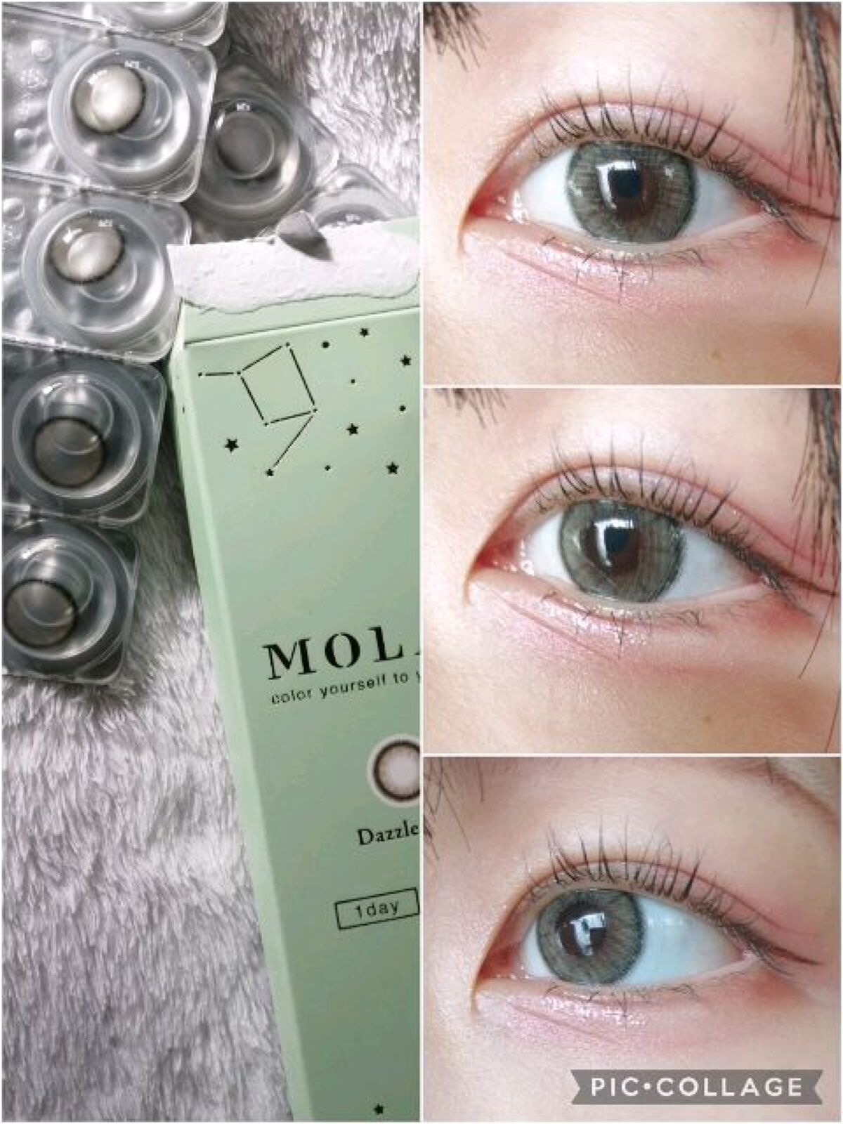 MOLAK 1day/MOLAK/ワンデー（１DAY）カラコンの動画クチコミ2つ目