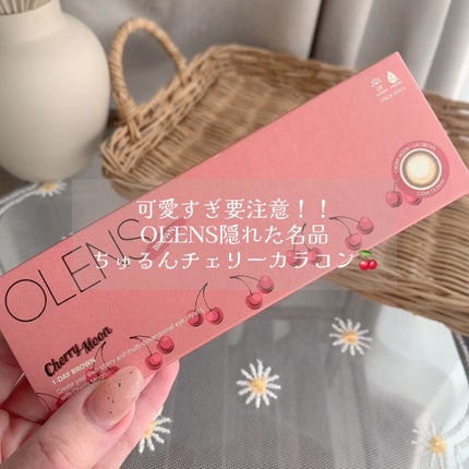 Cherry Moon 1day/OLENS/カラーコンタクトレンズの動画クチコミ1つ目