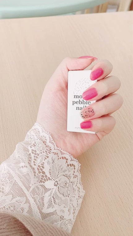 ムードペブルネイル/rom&nd/マニキュアを使ったクチコミ(2枚目)