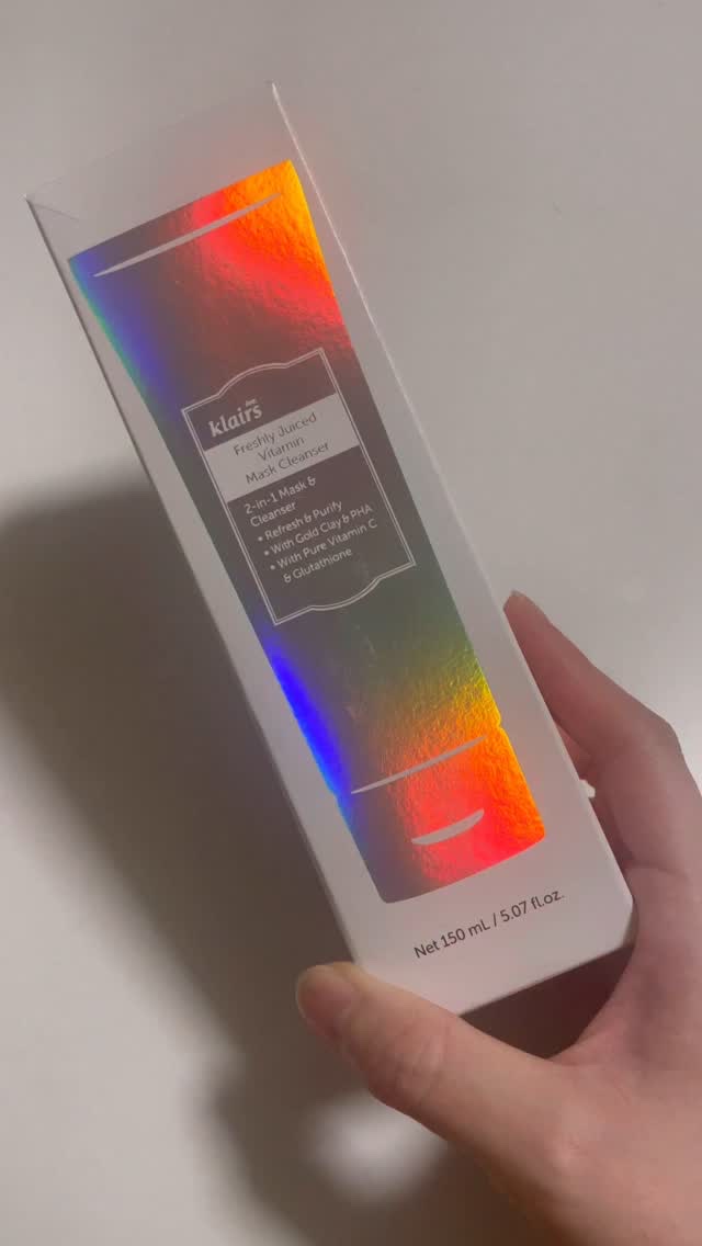 ヒアルビタグルパッククレンザー/Klairs/洗顔フォームの人気ショート動画