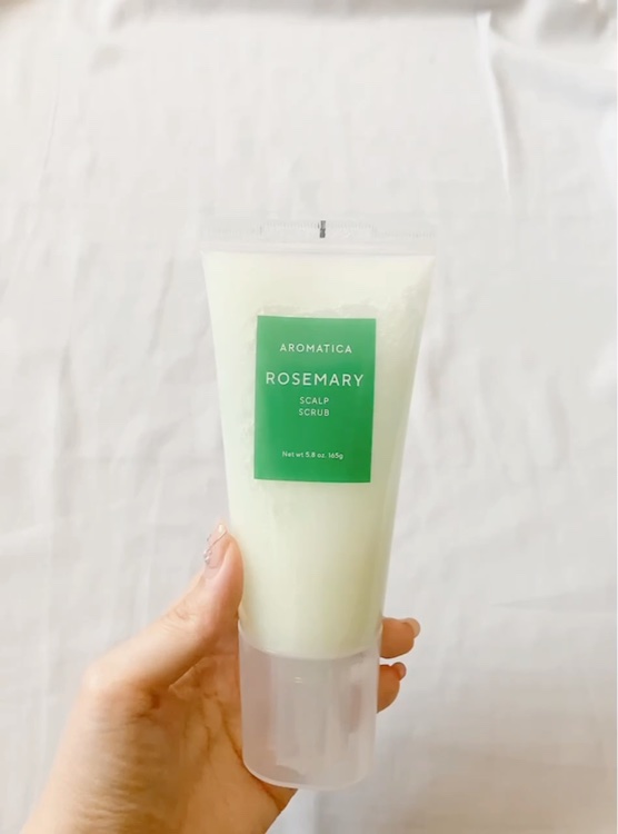 ローズマリー スカルプ スクラブ/AROMATICA/ヘッドスクラブを使ったクチコミ（3枚目）