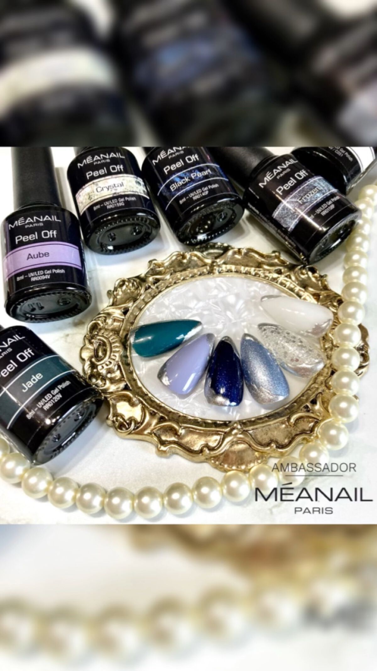 ジェルネイル6色セット/meanail/ジェルネイルの人気ショート動画