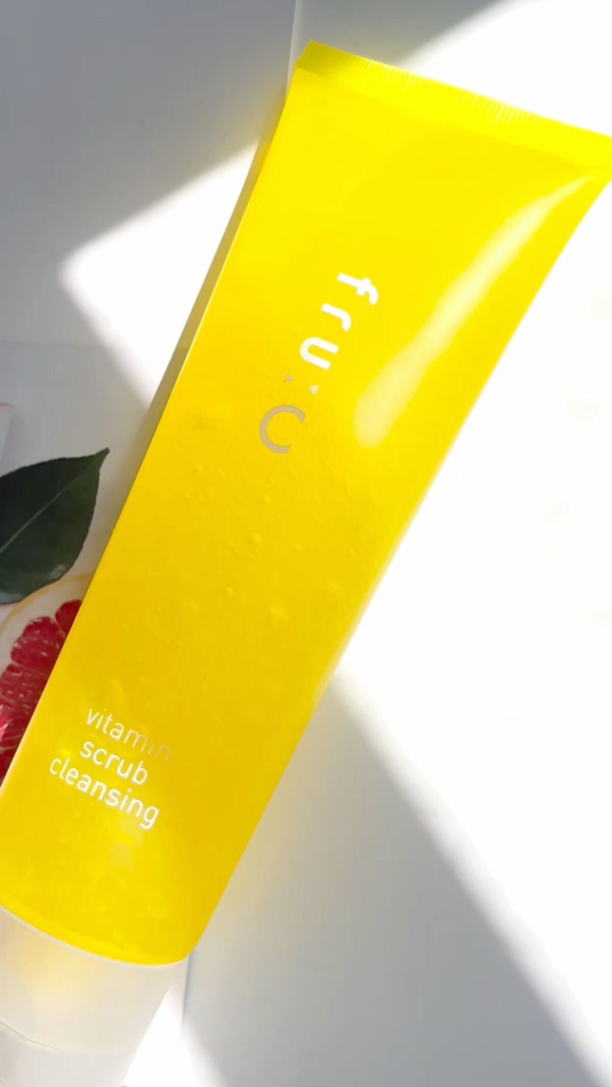 ビタミンスクラブクレンジング/Fru:C/クレンジングジェルを使ったクチコミ（3枚目）