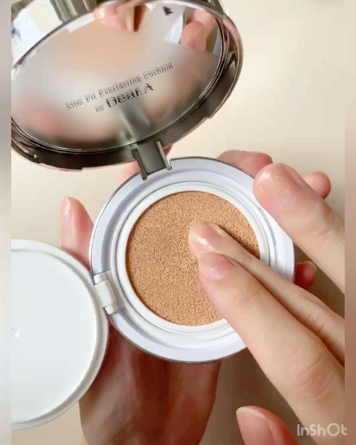 スリムフィット エバーラスティング クッション/Dear.A/クッションファンデーションを使ったクチコミ（3枚目）