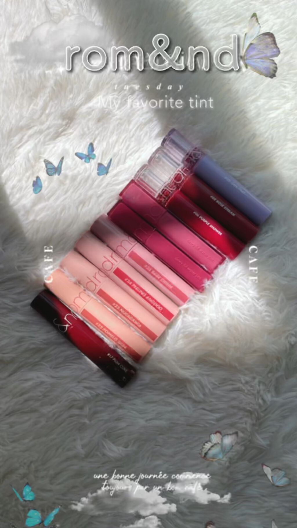 ジューシーラスティングティント/rom&nd/リップティントを使ったクチコミ（1枚目）