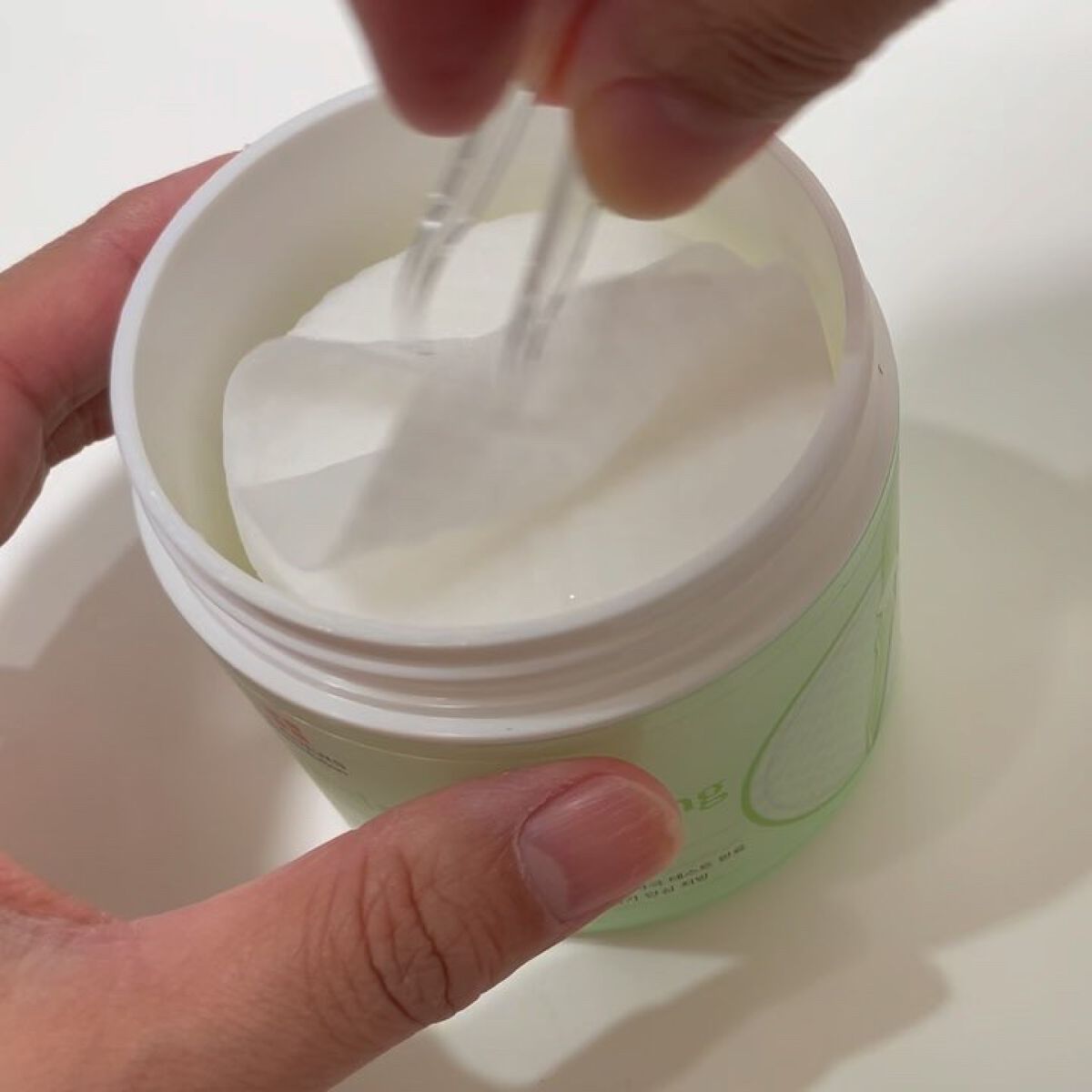 LEADERS ティーツリー リラクシング トナー パッドのクチコミ「leadersのティーツリーリラクシングトナーパッド❤️

夏に向けてべたつかないトナーパッド.....」（3枚目）