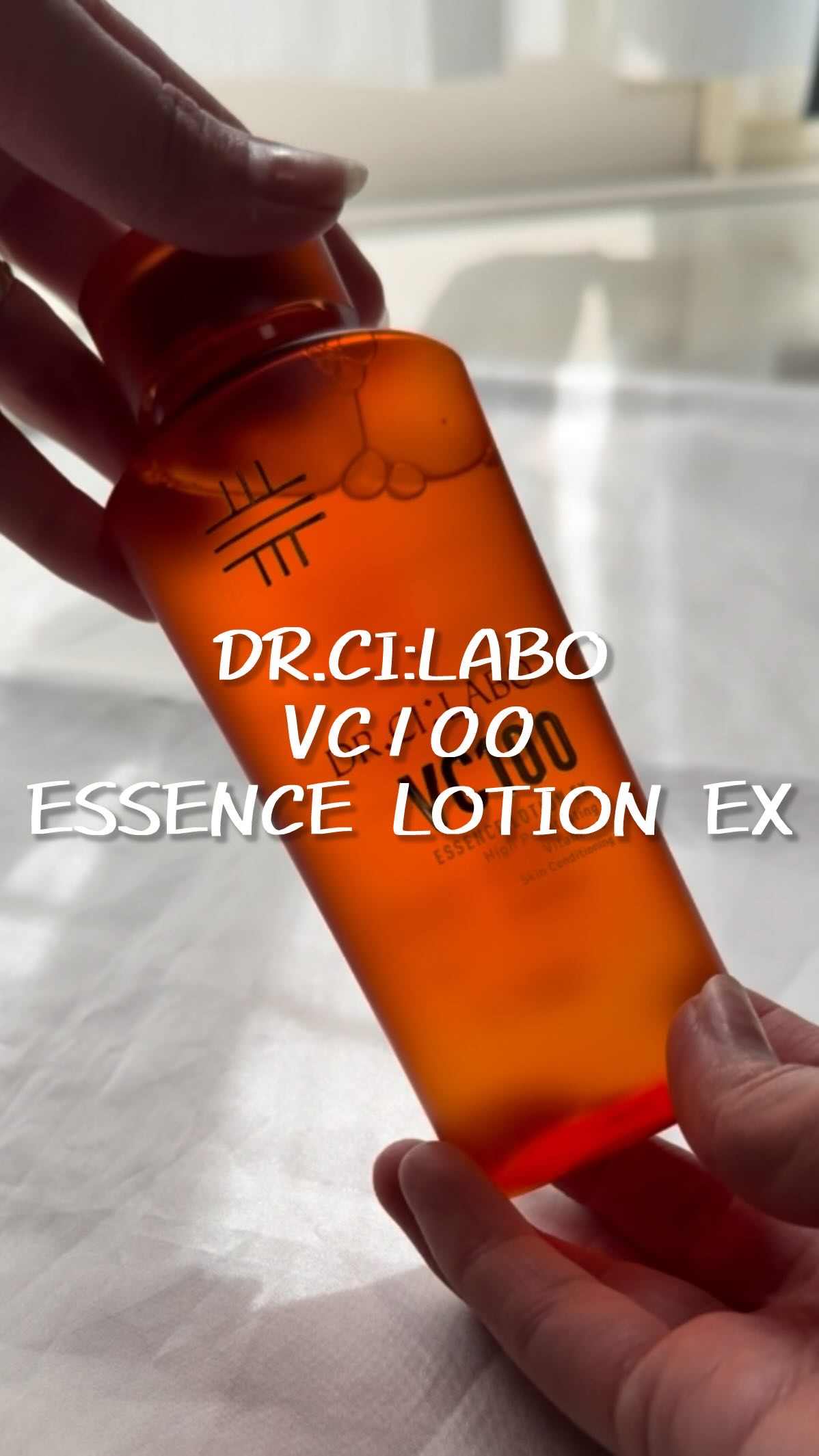 VC100エッセンスローション EX/ドクターシーラボⓇ/化粧水の人気ショート動画