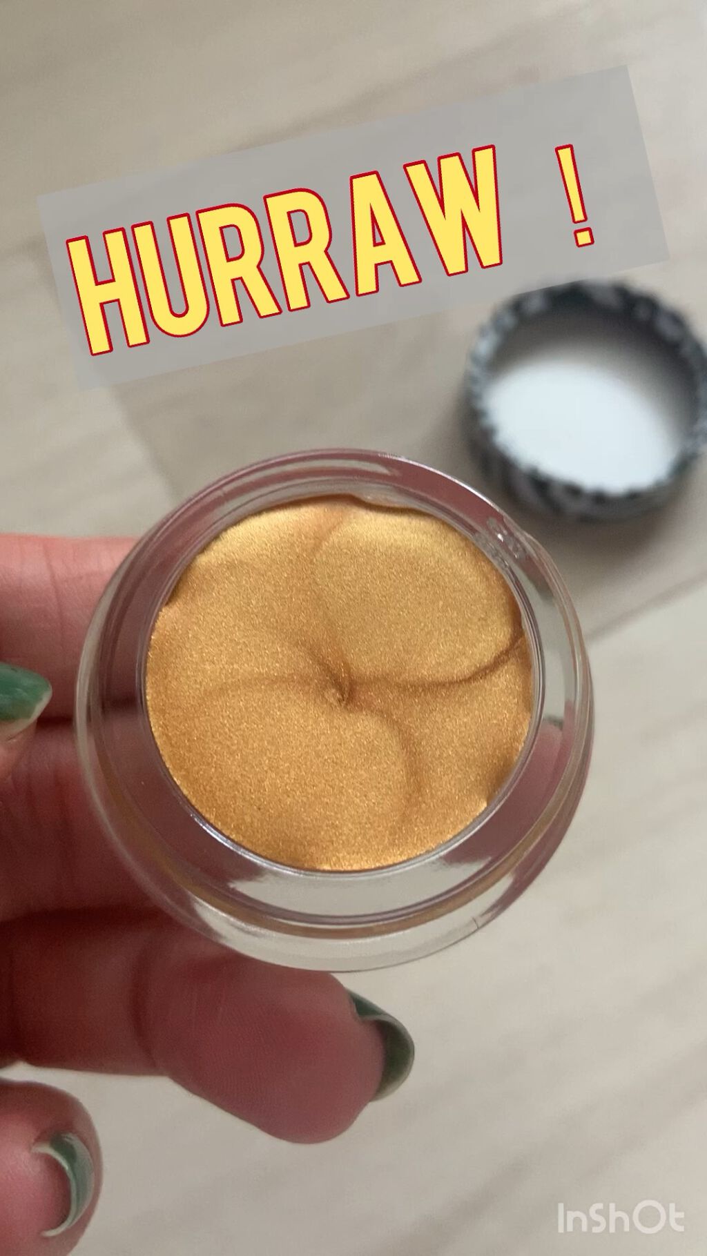 オーラ アクセントバーム/ハーロウ! バーム/ジェル・クリームアイシャドウを使ったクチコミ（1枚目）