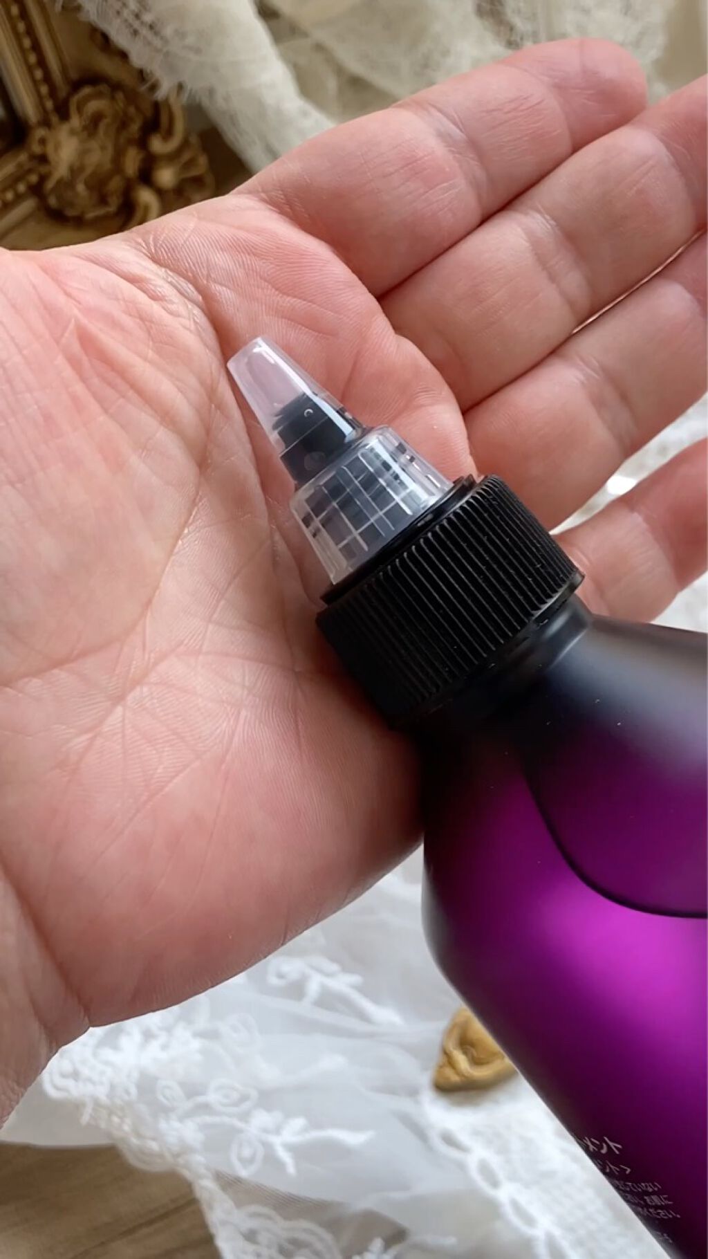 パフュームノンウォッシュヘアパック/SARANARA/ヘアマスク・ヘアパックを使ったクチコミ（3枚目）