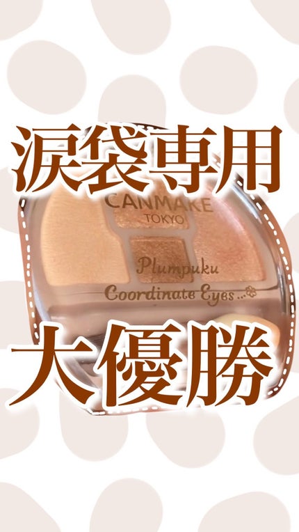 プランぷくコーデアイズ/キャンメイク/パウダーアイシャドウの人気ショート動画