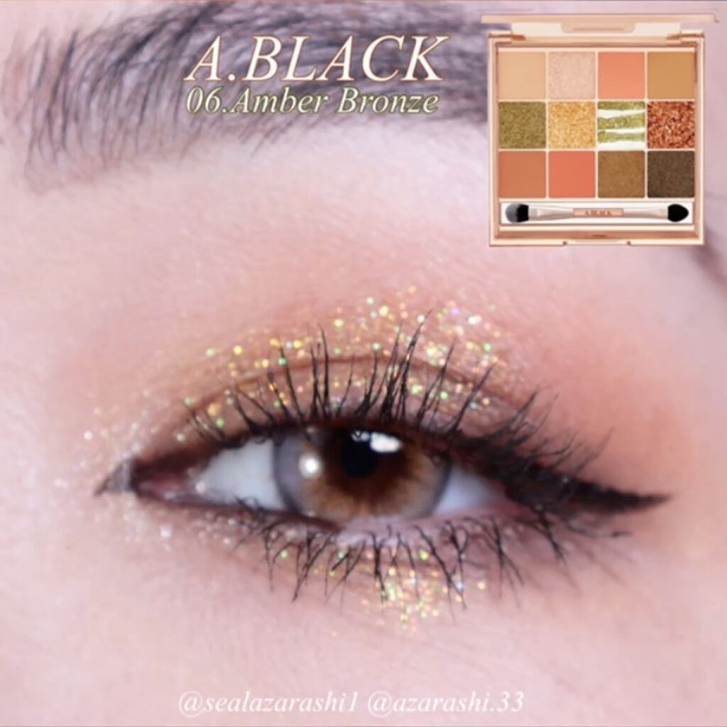 グラムチェンジマルチパレット/A.BLACK/マルチパレットを使ったクチコミ（2枚目）