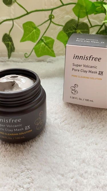 スーパーヴォルカニック　ポア　クレイマスク/innisfree/洗い流すパック・マスクを使ったクチコミ（1枚目）