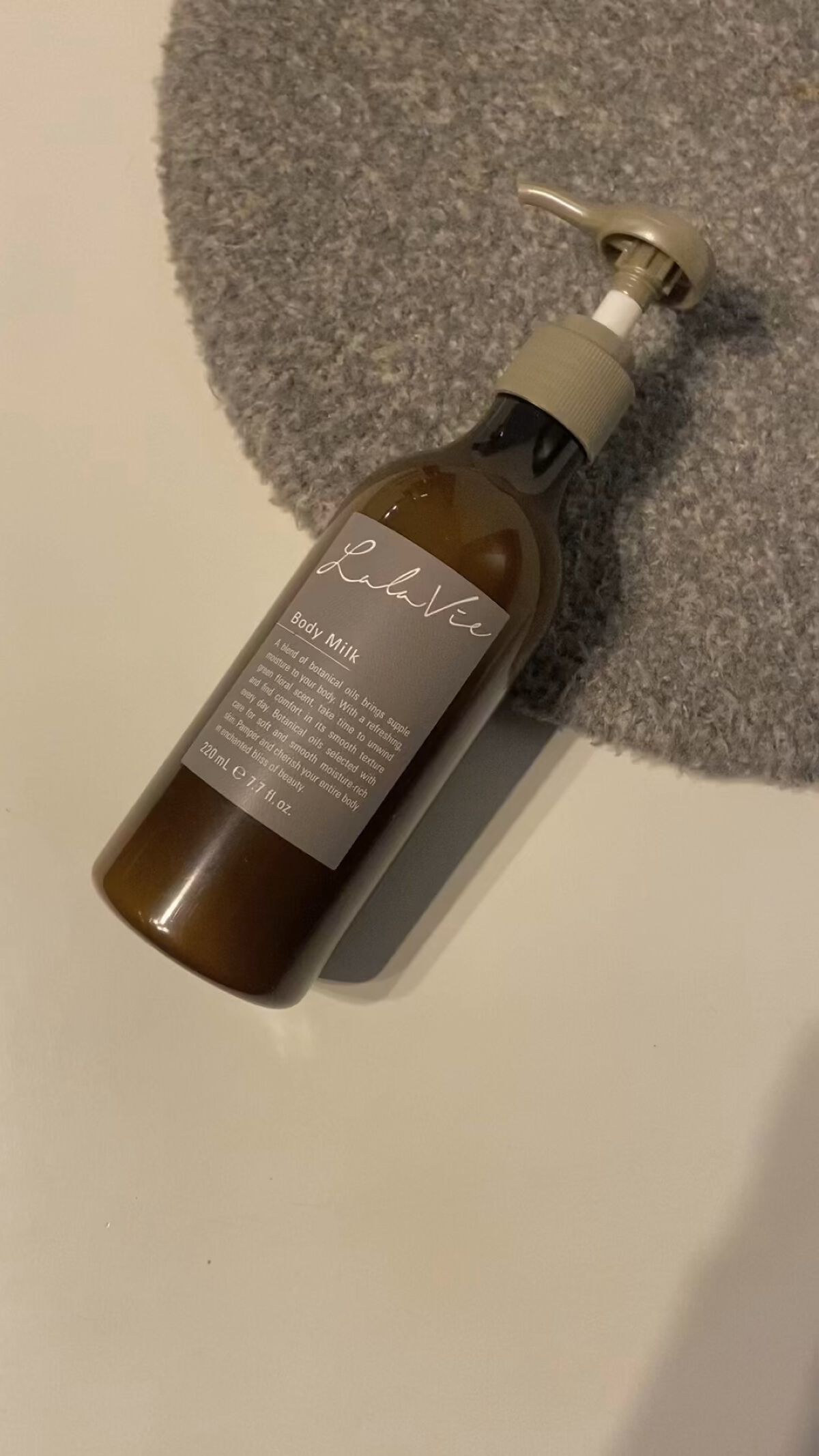 ボディミルク/Lala Vie/ボディミルクの動画クチコミ1つ目