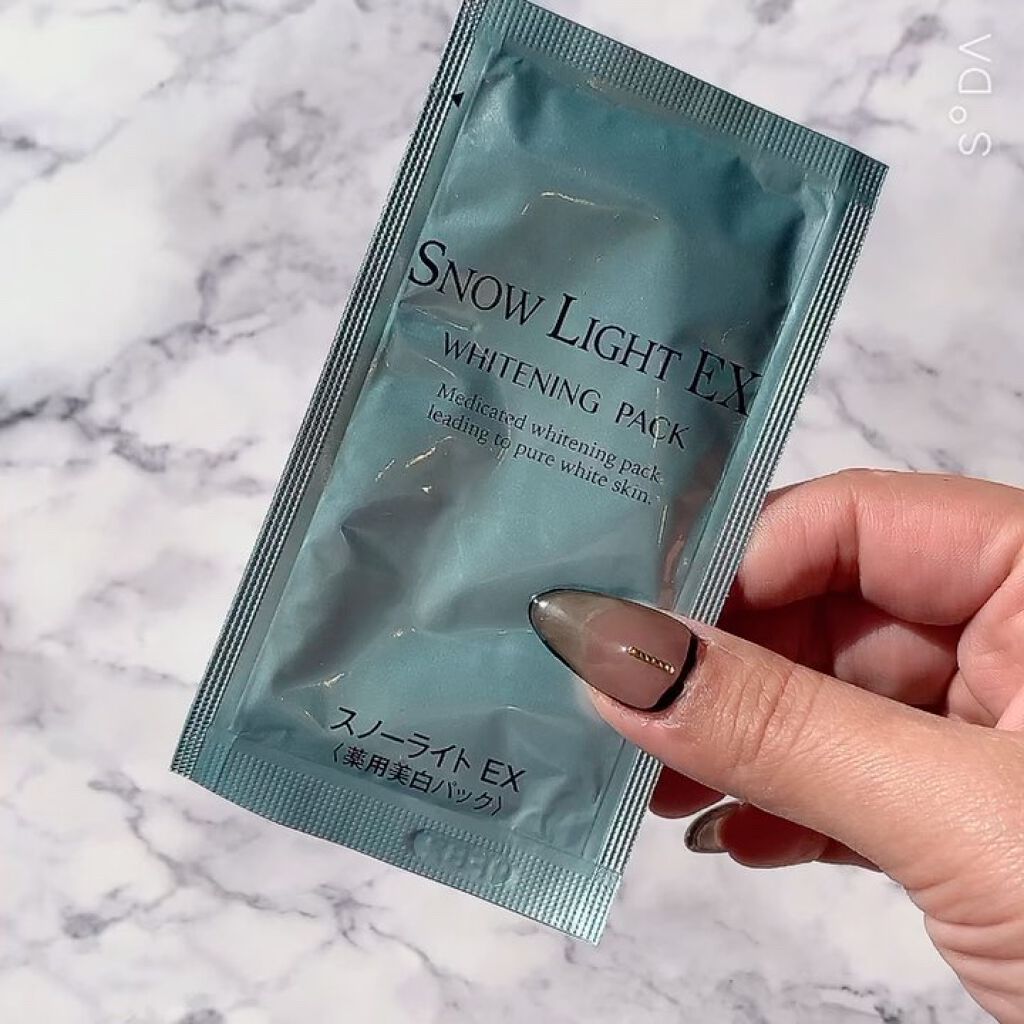 スノーライトEX/VITOWA/洗い流すパック・マスクを使ったクチコミ（2枚目）