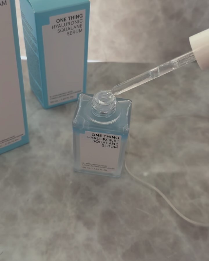 ヒアルロニックスクワランクリーム/ONE THING/フェイスクリームを使ったクチコミ（2枚目）