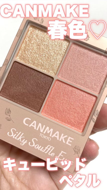 シルキースフレアイズ(マットタイプ)/キャンメイク/アイシャドウパレットの人気ショート動画