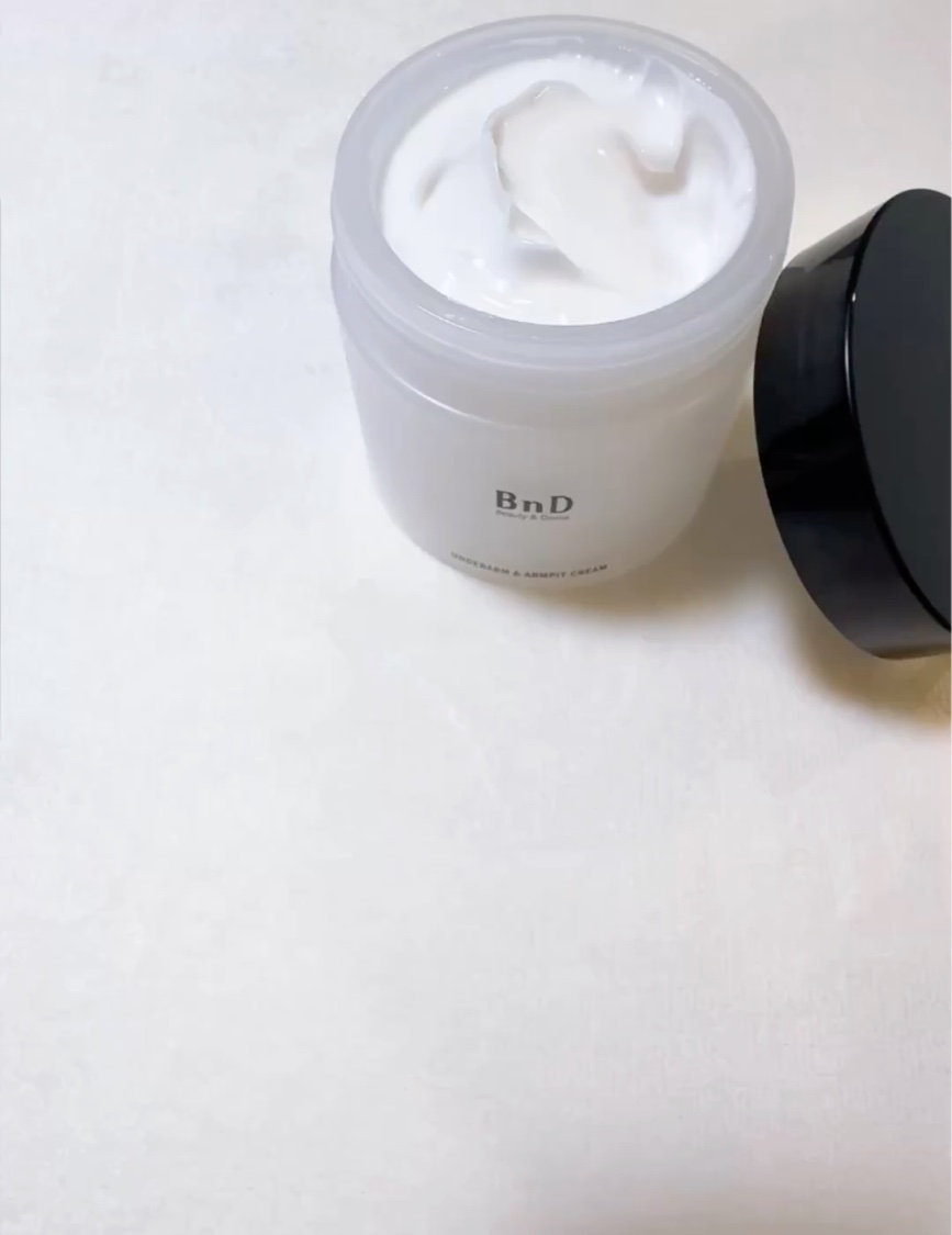 BnDアンダーアームクリーム(ボディクリーム)/BnD/デリケートゾーンケアを使ったクチコミ（3枚目）
