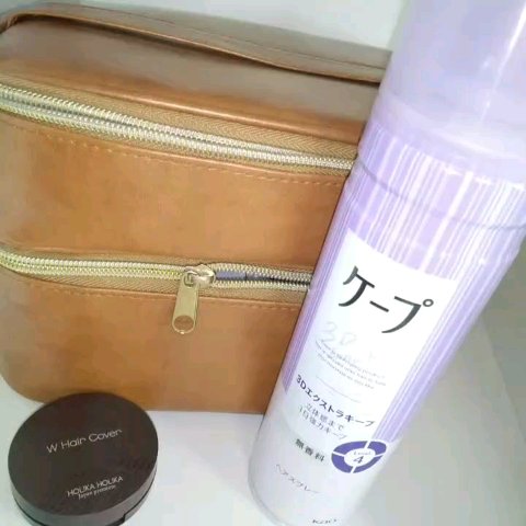 ケープ 3Dエクストラキープ 無香料/ケープ/ヘアスプレーを使ったクチコミ（1枚目）