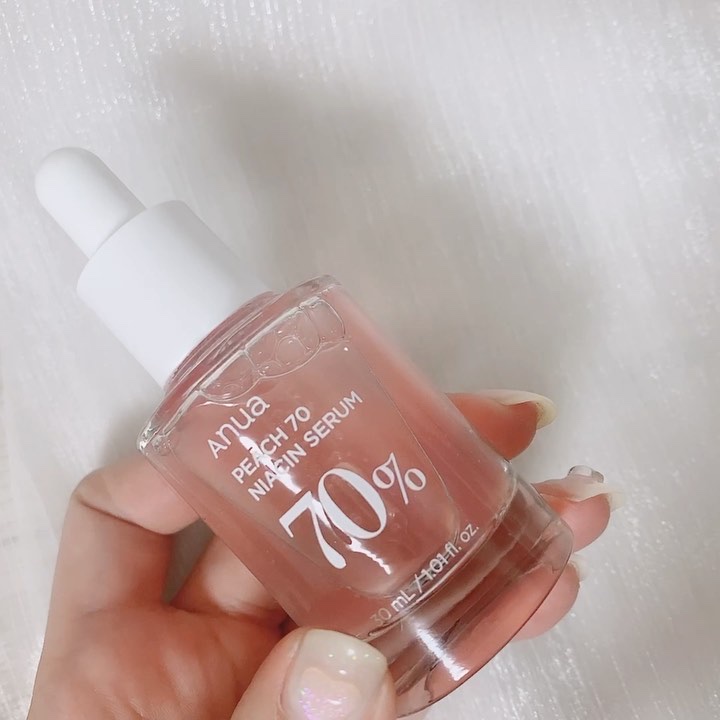 桃70%ナイアシンセラム/Anua/美容液を使ったクチコミ（3枚目）