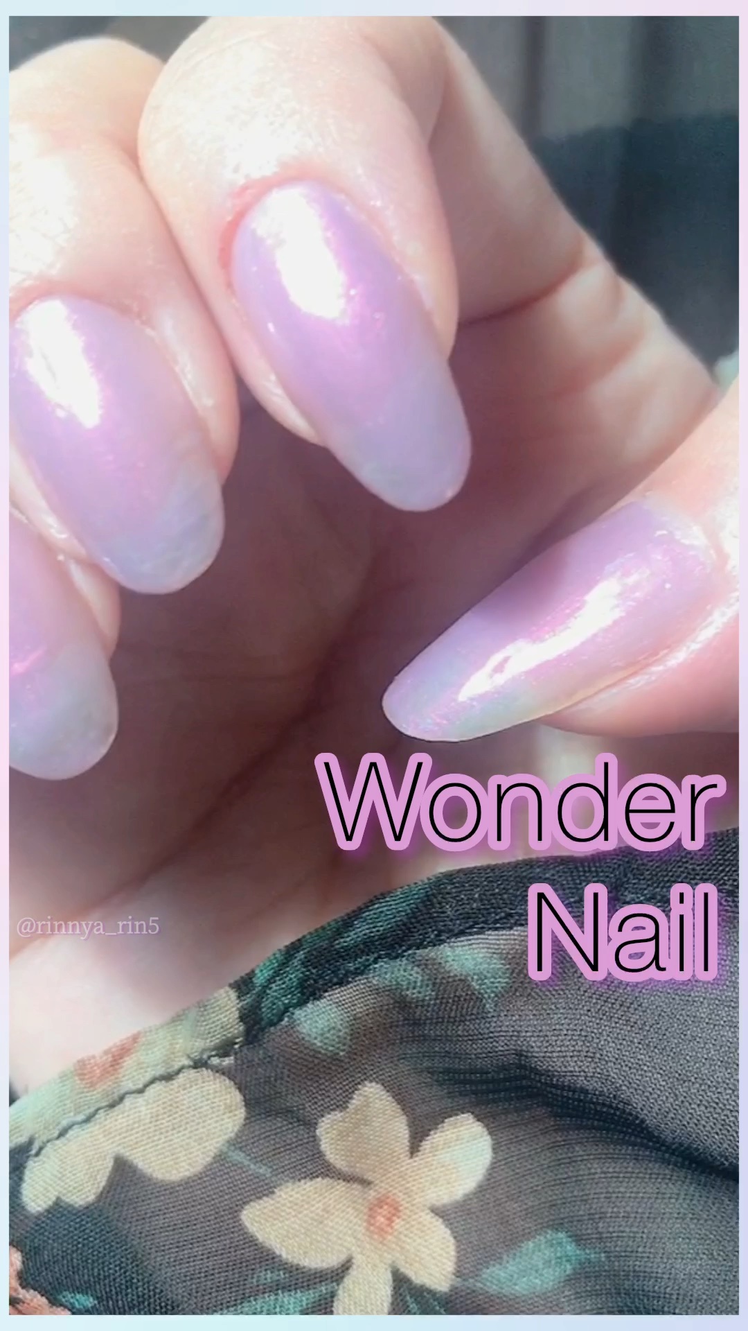 pa ワンダーネイル/pa nail collective/マニキュアの動画クチコミ1つ目