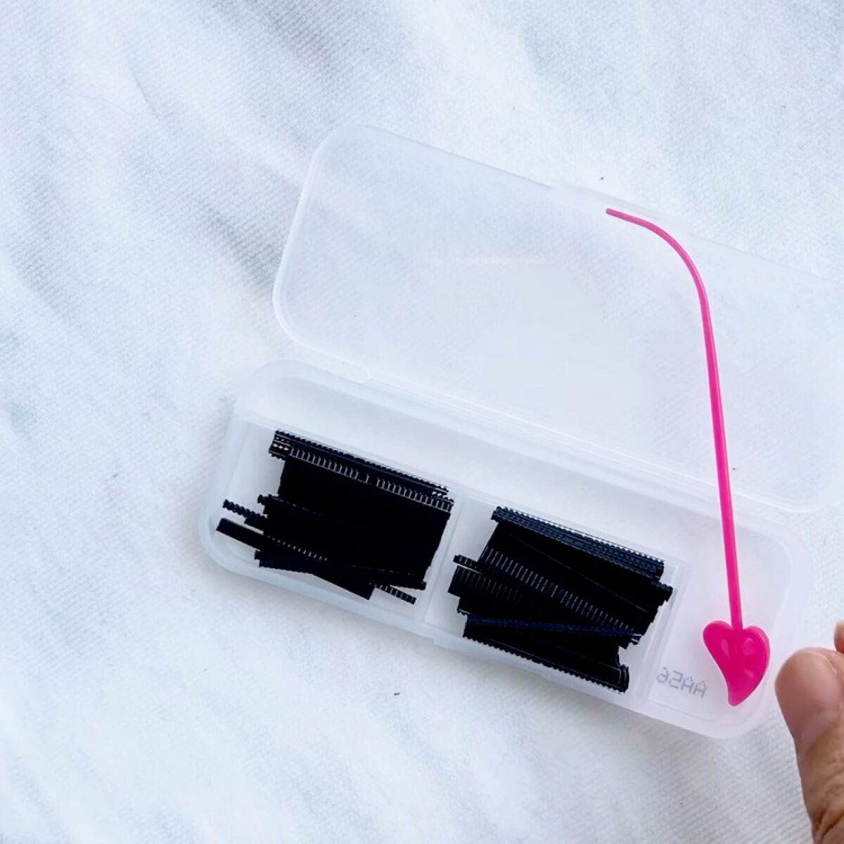 ブラックファイバー120<下地&カッター付き>スーパーハードタイプ 120本入/メザイク/二重まぶた用アイテムの動画クチコミ5つ目